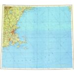 Mir 1:1.000.000 - K19 Boston / Portland / Providence [USA] [Nördliche Himmelsphere]
