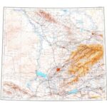 Mir 1:1.000.000 - K42 Tashkent [Kasachstan / Usbekistan / Kirgisistan / Tadschikistan] [Nördliche Himmelsphere]
