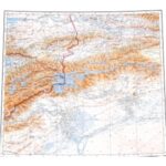 Mir 1:1.000.000 - K44 Aksu [Russland / Kirgisistan / China] [Nördliche Himmelsphere]
