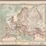 Europa - Stielers Weltatlas von 1881 - Karte 15)