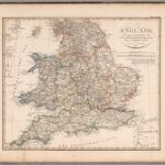 England, Schottland und Irland - Stielers Weltatlas von 1825