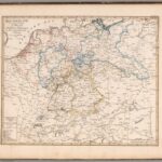 Deutschland, Niederlande und Schweiz - Stielers Weltatlas von 1821