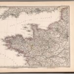 Frankreich, Blatt 3 - Stielers Weltatlas von 1881 - Karte 36)