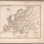 Europaeisches Russland auch Schweden und Norwegen - Stielers Weltatlas von 1833