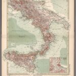 Südliches Italien - Stielers Weltatlas von 1825