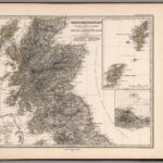 Grossbritannien. Südliches Blatt - Stielers Weltatlas von 1881 - Karte 46)