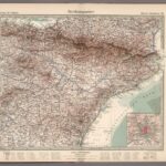 Nord-Polar-Karte - Stielers Weltatlas von 1881 - Karte 10)