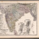 Inner-Asien & Indien - Stielers Weltatlas von 1891