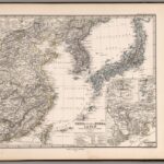 Chinesisches Reich - Stielers Weltatlas von 1881 - Karte 66)