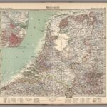 Niederlande, Belgien, Luxemburg - Stielers Weltatlas von 1833