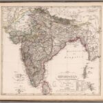 Hoch-Asien - Stielers Weltatlas von 1821