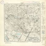 Meßtischblatt Nr.897 Pogegen - 1:25.000 (1934)