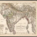 Weltkarte in Halbkugeln - Stielers Weltatlas von 1891