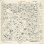 Meßtischblatt Nr.1099 Budwethen - 1:25.000 (1934)