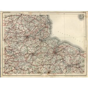 Dunlop-Straßen-Karte (10) Kiel - 1927/1928