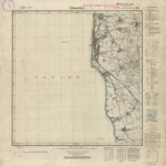Meßtischblatt Nr.1185 Palmnicken - 1:25.000 (1936)