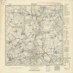 Meßtischblatt Nr.1187 Pobethen - 1:25.000 (1928)