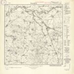 Meßtischblatt Nr.1199 Rautenberg - 1:25.000 (1935)