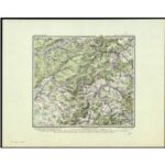 Karte der Vogesen (11) Oberes Breuschtal 1:50.000 (Mai 1913)