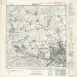 Meßtischblatt Nr.1288 Königsberg in Preußen (West) - 1:25.000 (1937)