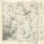 Meßtischblatt Nr.1289 Königsberg in Preußen (Ost) - 1:25.000 (1936)