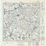 Meßtischblatt Nr.1291 Kaymen - 1:25.000 (1937)