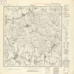 Meßtischblatt Nr.1291 Kaymen - 1:25.000 (1936)