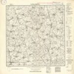 Meßtischblatt Nr.1296 Groß Berschkallen - 1:25.000 (1934)