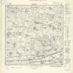 Meßtischblatt Nr.13100 Kattenau - 1:25.000 (1934)