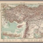 Klein-Asien, Syrien &c - Stielers Weltatlas von 1891