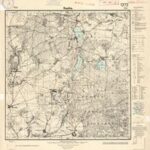 Meßtischblatt Nr.1373 Saulin - 1:25.000 (1932)