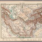 Iran und Turan oder Persien, Afghanistan, Balutschistan, Turkestan - Stielers Weltatlas von 1881 - Karte 62)