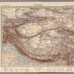 Inner-Asien & Indien, Südliches Blatt - Stielers Weltatlas von 1891