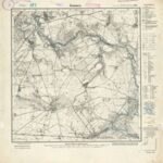 Meßtischblatt Nr.1469 Dammen - 1:25.000 (1924)