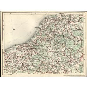 Dunlop-Straßen-Karte (14) Köslin - 1927/1928