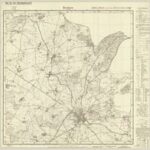 Topographische Karte 1:25.000 (1546) Bergen auf Rügen [1936, Meßtischblatt]