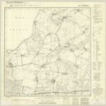 Topographische Karte 1:25.000 (1643) Niepars [1936, Meßtischblatt]