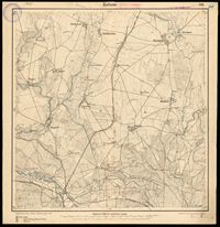 Meßtischblatt Nr.1667 Kulsowo – 1:25.000 (1891)