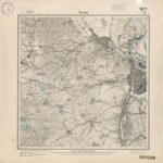 Meßtischblatt Nr.1677 Danzig - 1:25.000 (1918)