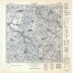 Meßtischblatt Nr.1686 Eisenberg - 1:25.000 (1937)