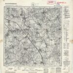 Meßtischblatt Nr.1690 Glommen - 1:25.000 (1943)