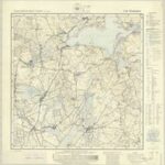 Topographische Karte 1:25.000 (1725) Westensee [1958, Meßtischblatt]