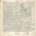 Meßtischblatt Nr.1776 Prangenau - 1:25.000 (1925)