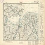 Meßtischblatt Nr.1781 Jungfer - 1:25.000 (1936)