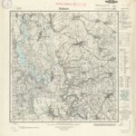 Meßtischblatt Nr.1785 Plasswich - 1:25.000 (1933)