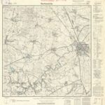 Meßtischblatt Nr.1790 Bartenstein - 1:25.000 (1936)