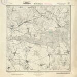 Meßtischblatt Nr.1861 Kordeshagen - 1:25.000 (1928)