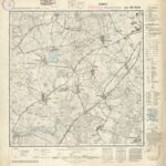 Meßtischblatt Nr.1862 Alt Belz - 1:25.000 (1938)