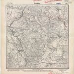 Meßtischblatt Nr.1871 Lonken Komisja Graniczna - 1:25.000 (1919)
