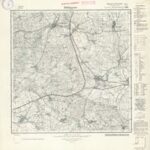 Meßtischblatt Nr.1884 Muhlhausen - 1:25.000 (1937)